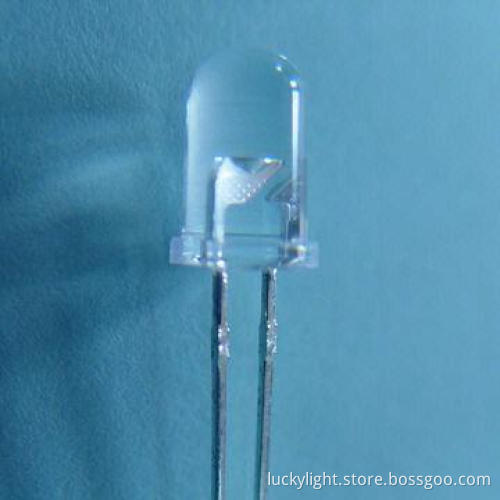 5mm Red LED Lamp with 3,500mcd, 30°, 624nm